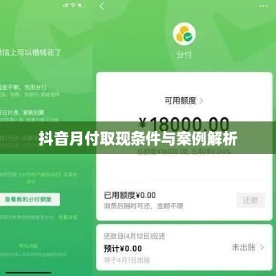 抖音月付积分兑现提额全攻略，实用技巧与案例分析
