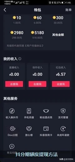 抖音月付分期额度怎么提现,详细解读与案例分享 抖音月付分期额度怎么提现,详细解读与案例分享