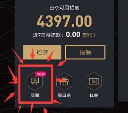 京东白条提现卡里的详细步骤与案例解析