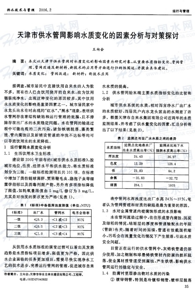 天津水文水质监测报告 天津水文水质监测报告