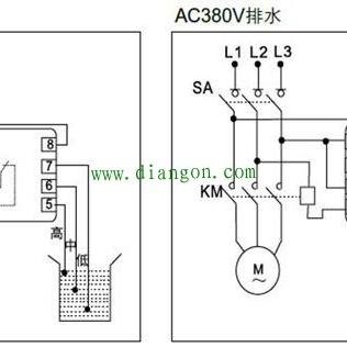 水泵PLC液位控制器接线图详解