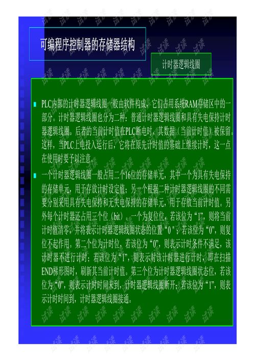 PLC控制器寄存地址详解