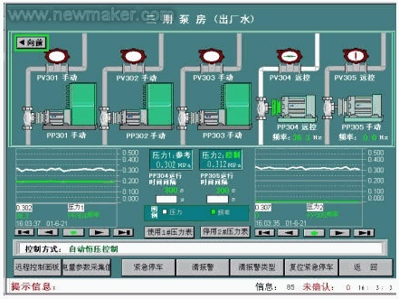 触摸屏PLC智能恒压供水控制器—现代供水管理的革命