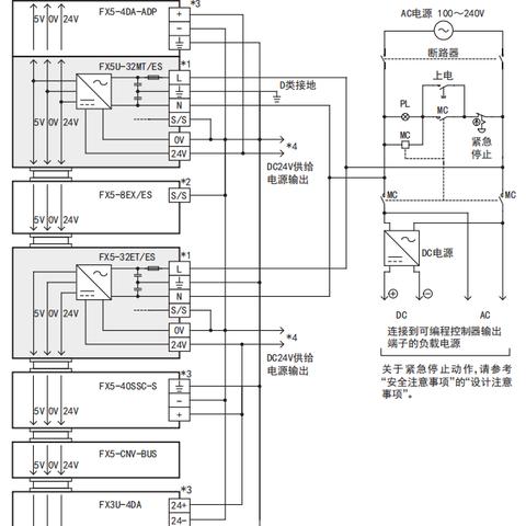 新能源车PLC控制器接线图详解 新能源车PLC控制器接线图详解