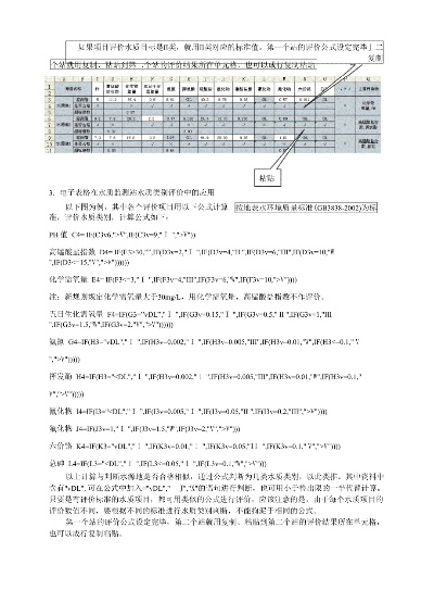 水文水质监测表格详解，从理论到实践