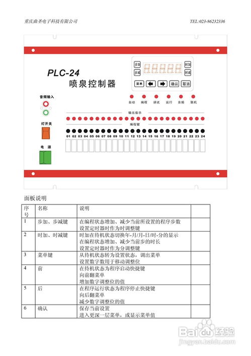 双轴简易PLC控制器使用手册 双轴简易PLC控制器使用手册