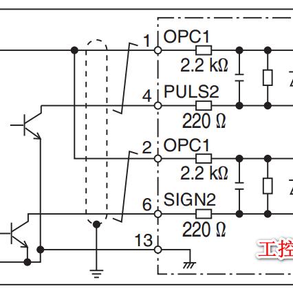 PLC与伺服控制器连接线详解