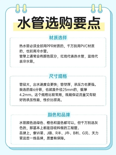 装修水管全攻略,从选材到安装的避坑指南 装修水管全攻略,从选材到安装的避坑指南