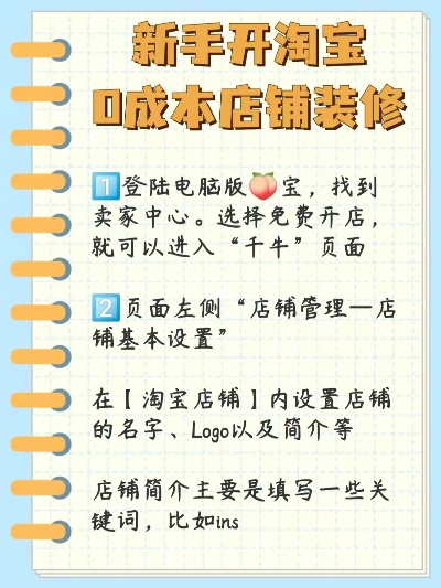 新手必看！注册淘宝店铺怎么装修开店？从0到1的完整指南+避坑攻略